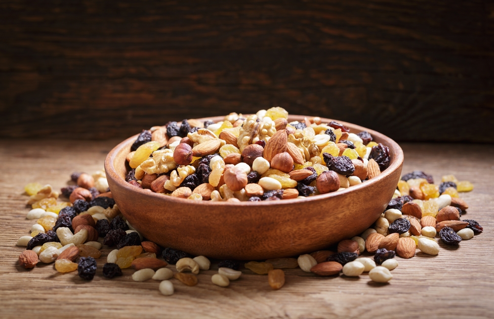 fall snack mixes and trail mixes