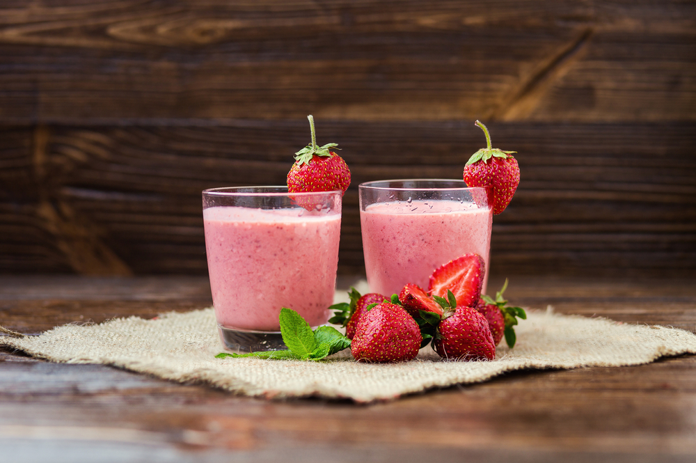 strawberry creme smoothie weight loss shake